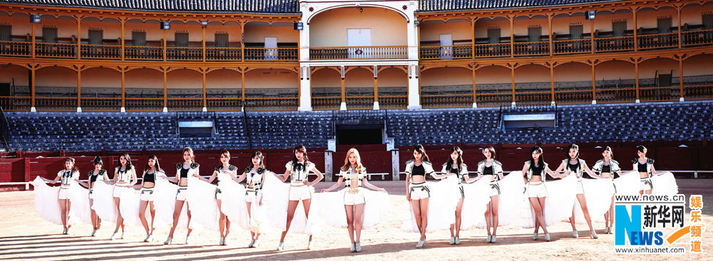 SNH48西班牙拍MV《公主披风》 化身吉普赛女