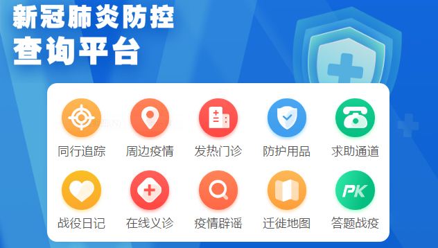 新冠肺炎防控查询平台