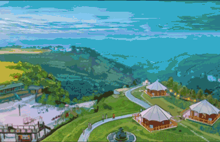 手绘贵阳丨花溪区扰绕村