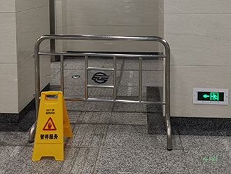 贵阳2号线紫林庵站A出口直梯已修复！