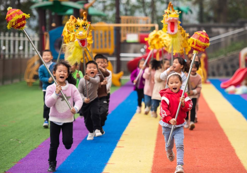 非遗文化走进乡村幼儿园