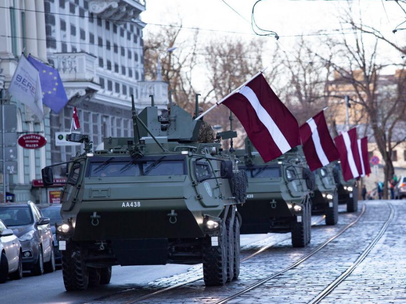 拉脱维亚庆祝独立103周年