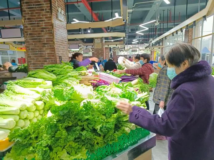 走进南厂路农贸市场看变化