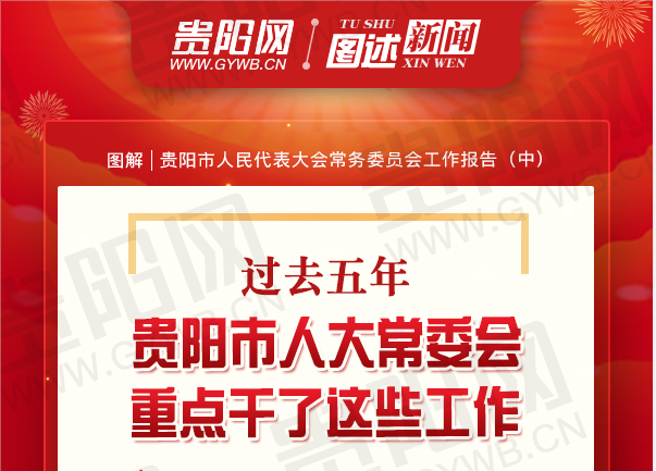 【图解】过去五年|贵阳市人大常委会重点干了这些工作