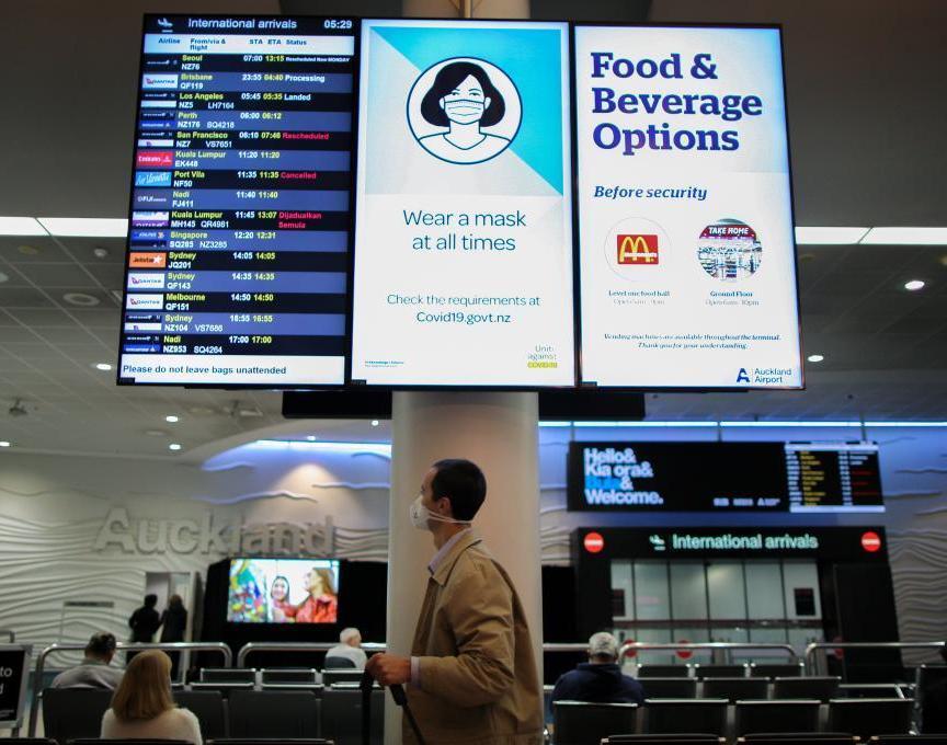 新西兰边境向免签国旅客开放