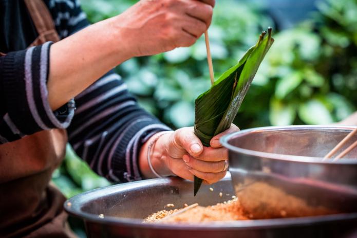 【图集】贵阳：端午临近，粽子飘香