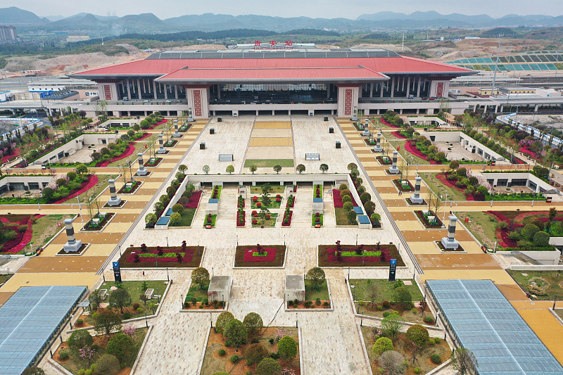 贵安站融入国家铁路网