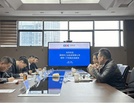 市工投公司与中国能建开展交流座谈
