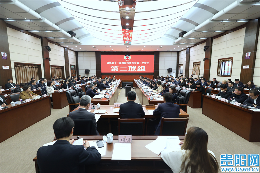 马宁宇参加市政协十三届三次会议第二联组议政会