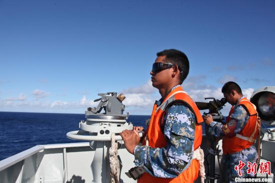 中国舰船调整任务海区 加大划区机动搜索力度