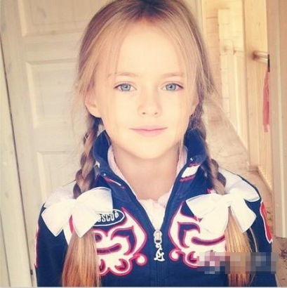 俄罗斯9岁模特走红盘点全球超美小萝莉(组图)