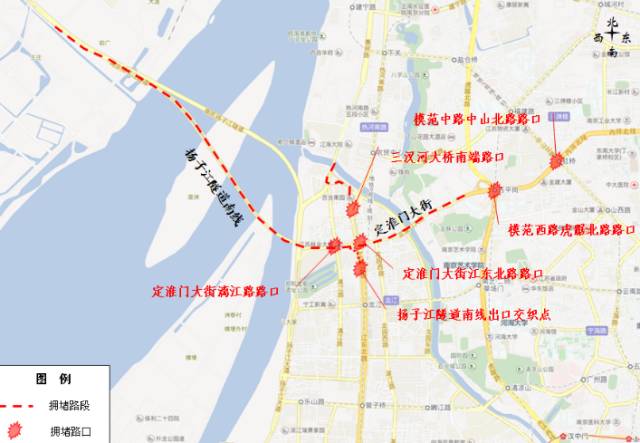 南京长江大桥封闭施工27个月 过江出行看这里