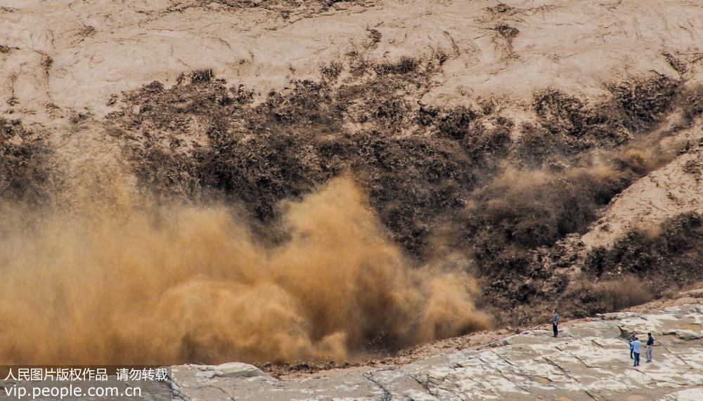 黄河壶口迎洪峰 景区采取暂时关闭【2】