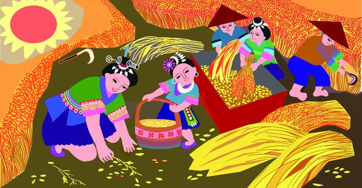 黔东南麻江开展主题农民画作品评选活动