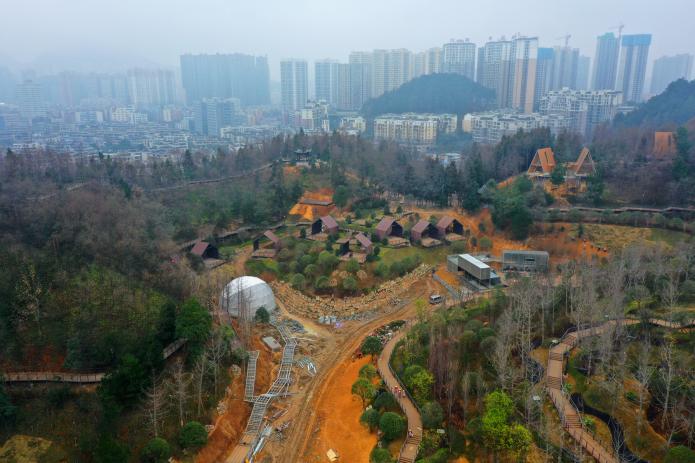 贵阳市三江口星月湾公园一期预计春节前开园
