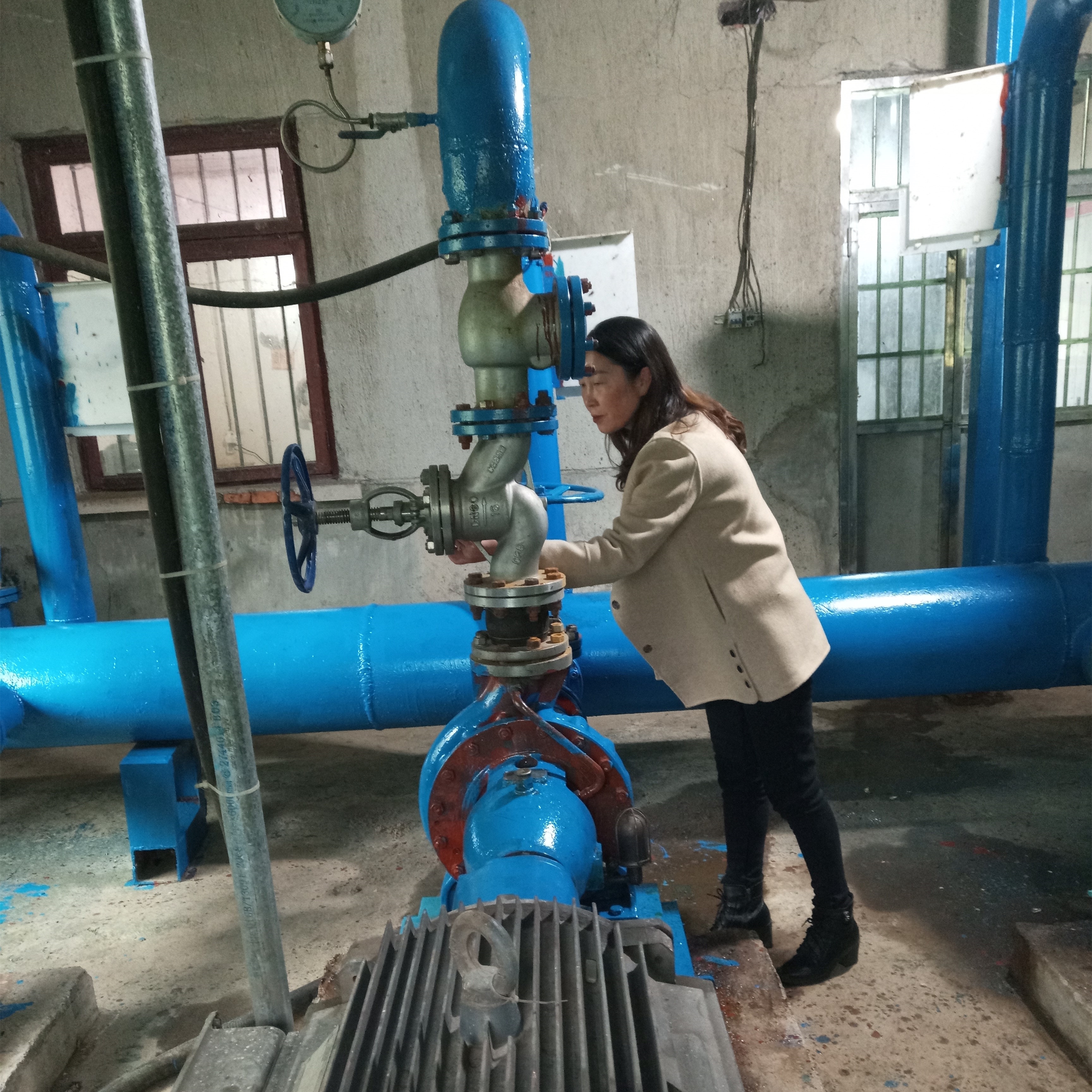 ​厉行节约每一滴水 开阳加强自备水源单位计量设施检查