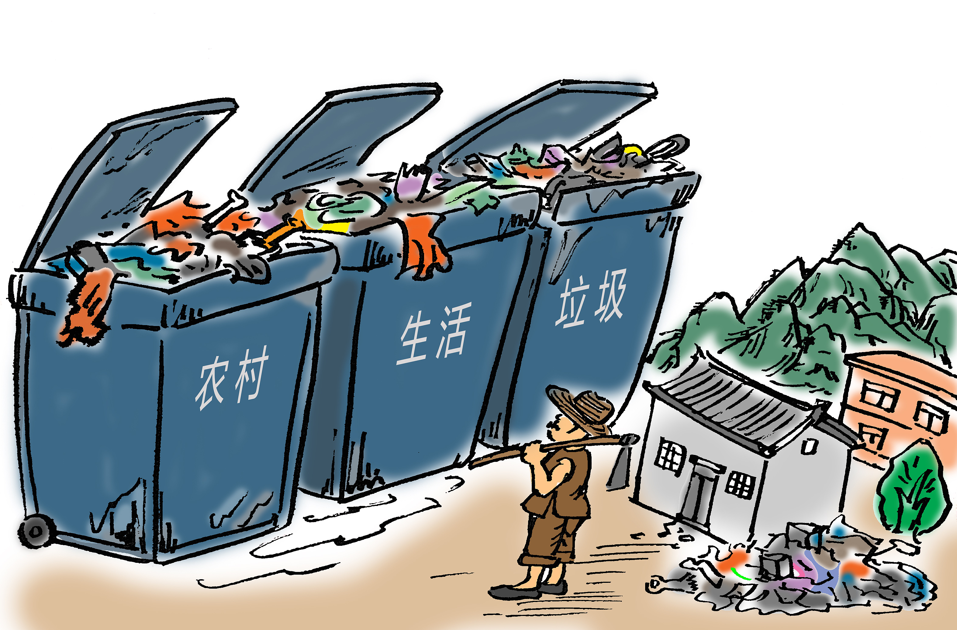 白云区部署农村“五治”工作