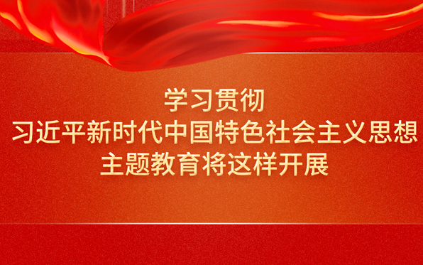 定了！学习贯彻习近平新时代中国特色社会主义思想主题教育将这样开展