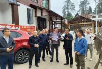 市住建局农村住房安全保障督导调研领导小组督查观山湖区农村“治房”工作