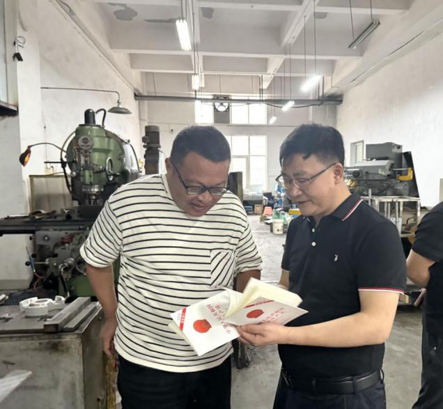 经开区应急管理局深入新上规企业开展安全生产指导帮扶