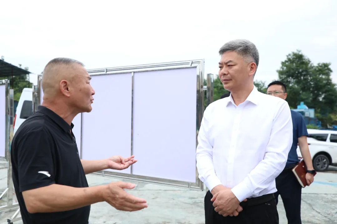 许俊松督导检查经开区花溪区生态环境保护、建筑垃圾处置工作