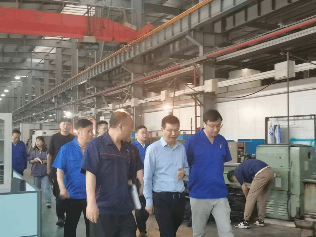 唐建带队到贵州华工、华工精密进行调研