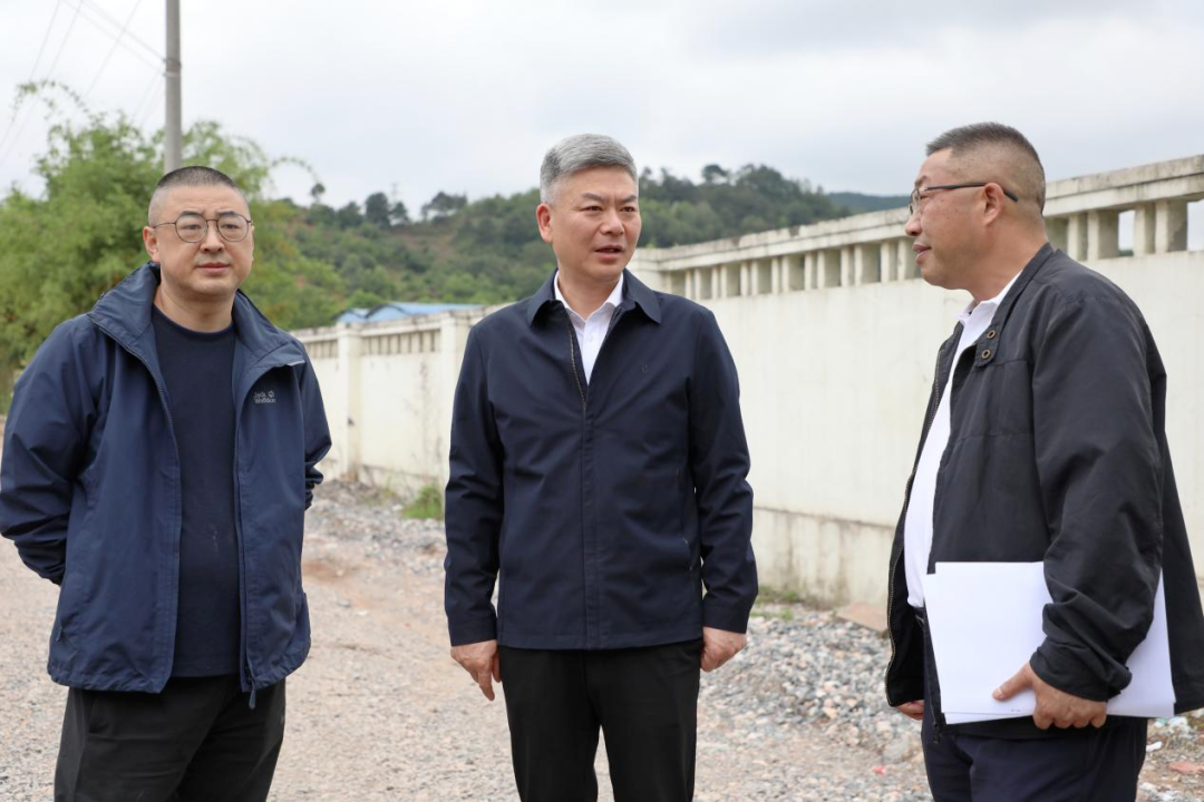 许俊松调研经开区重点项目建设推进及安全生产情况