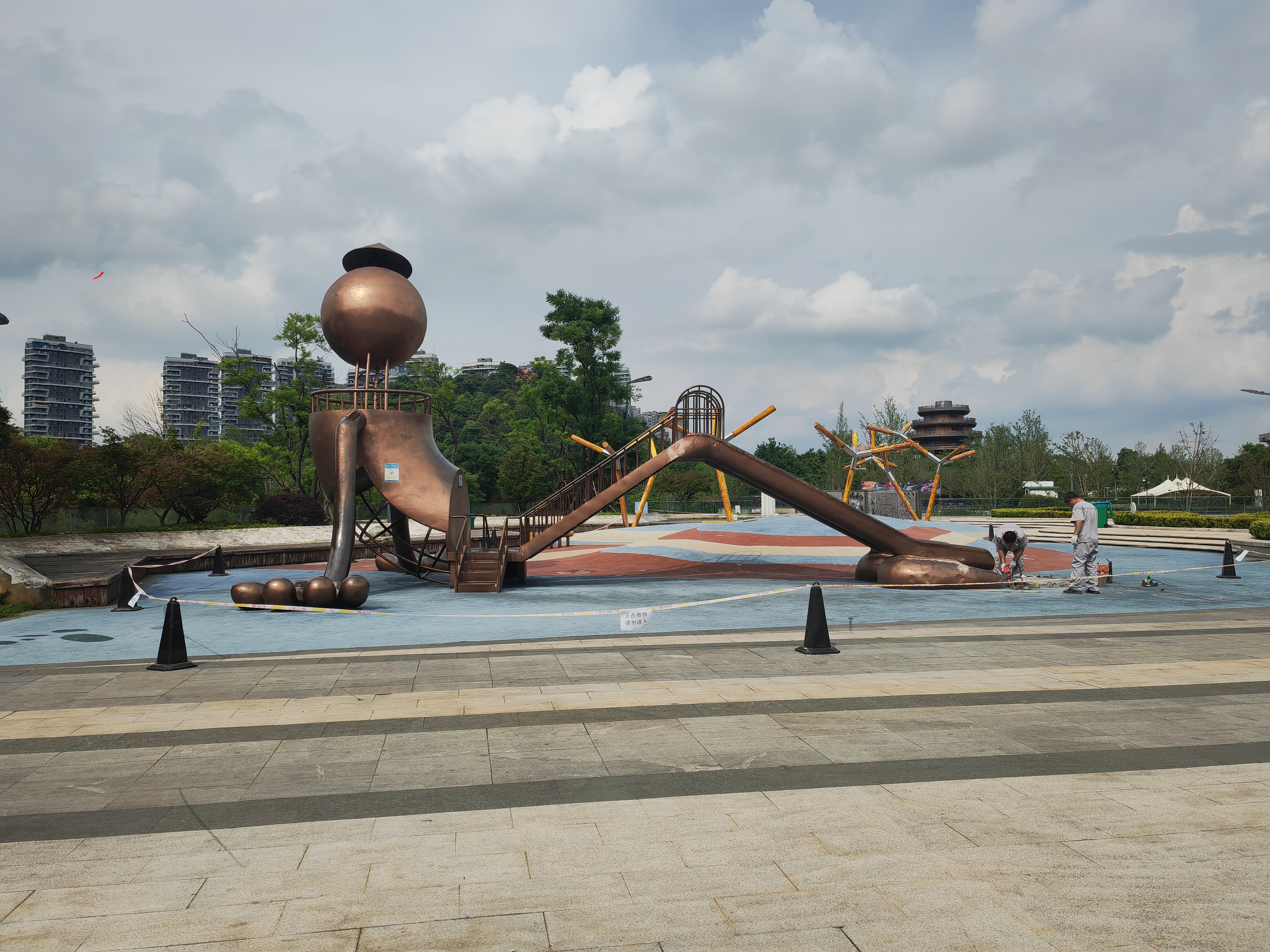 泉湖公园游乐区