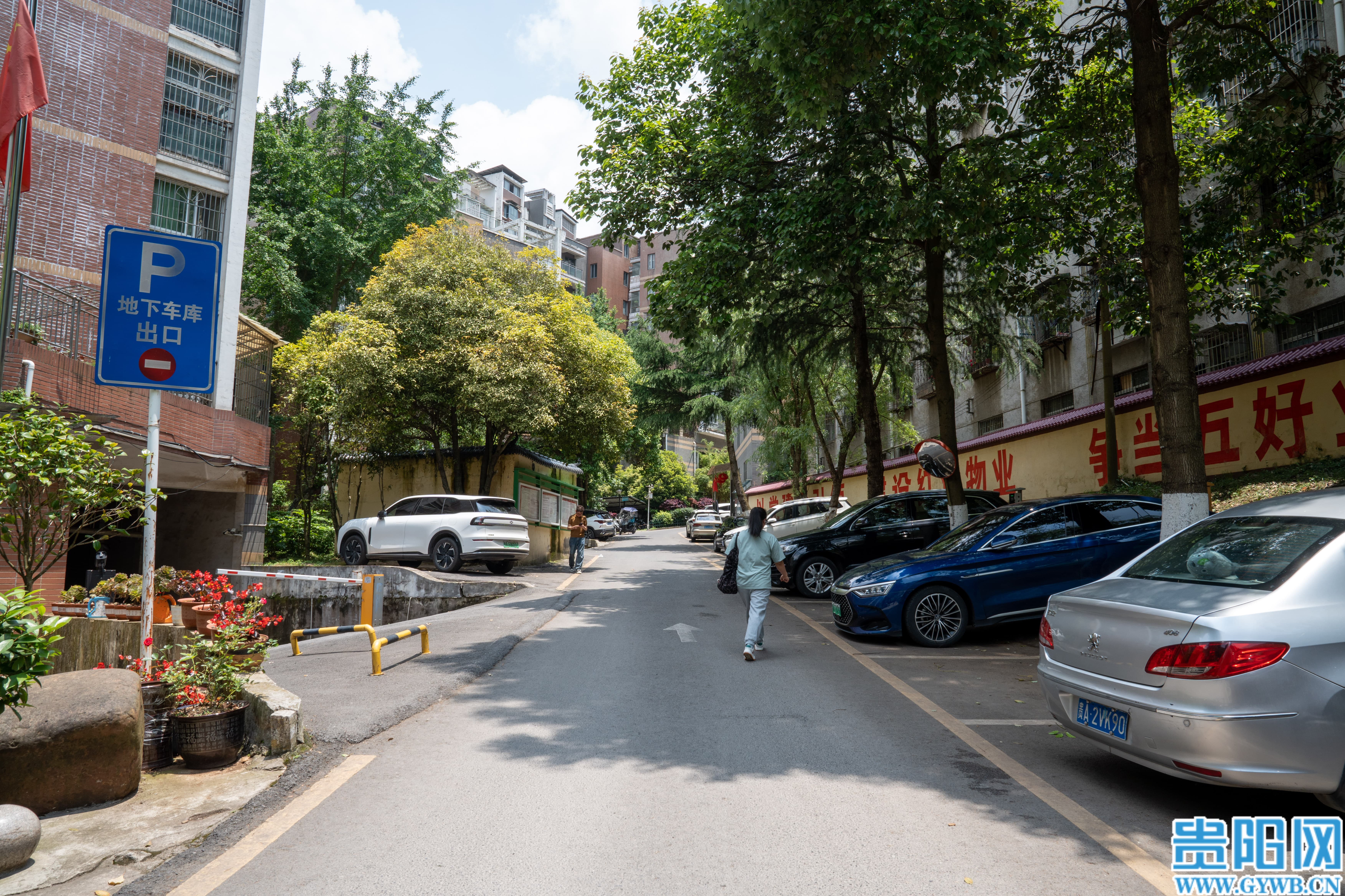 (16)小区新铺设的道路。许发顺 摄 (1)