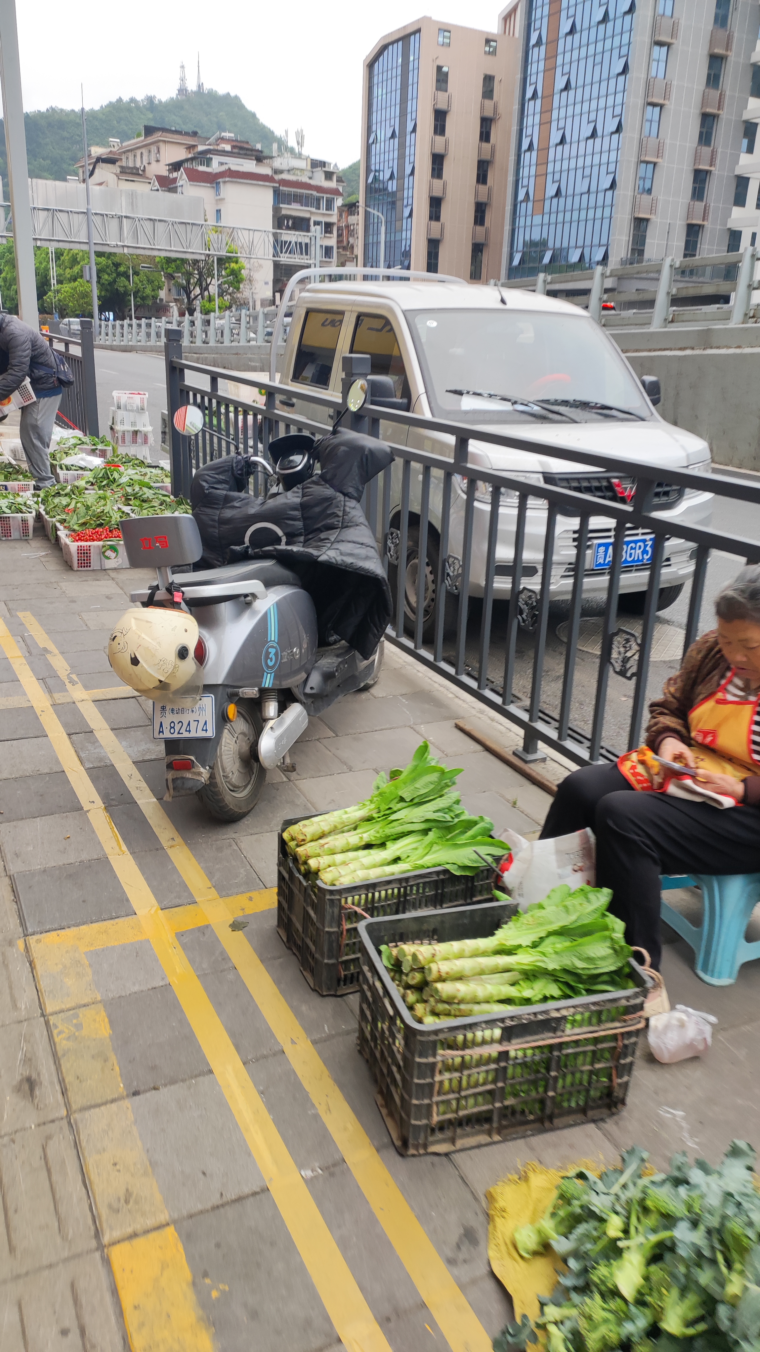 (案例5)花溪区九龙花园路段车辆违停