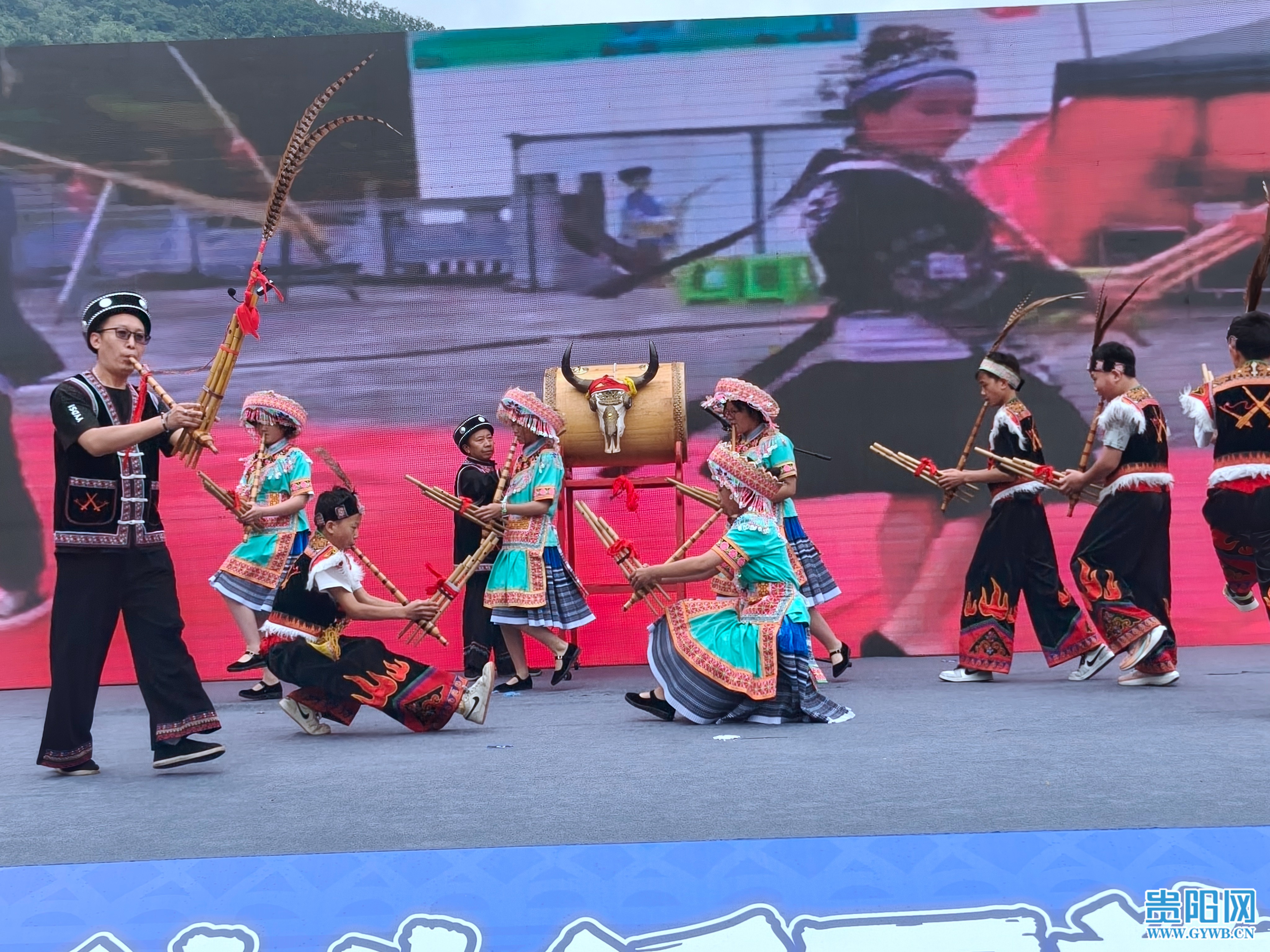 市级非遗项目《苗族芦笙舞》表演 市级非遗项目《苗族芦笙舞》表演